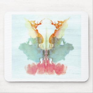 Der Rorschach-Test Klecksografien Tafel 9 Mensch Mousepad
