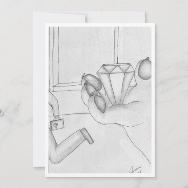 Der rosa Panther Ankündigung (Vorderseite)