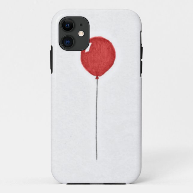 der rote Ballon Case-Mate iPhone Hülle (Rückseite)