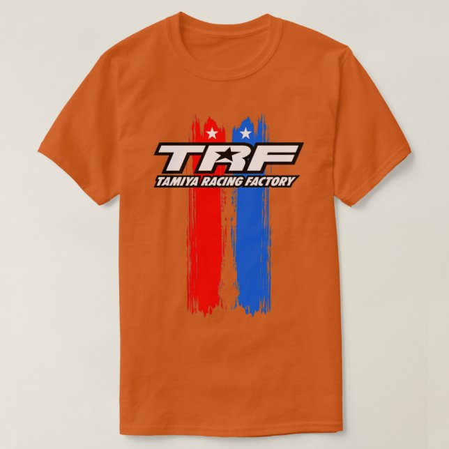 Der rote blaue Star T-Shirt (Design vorne)