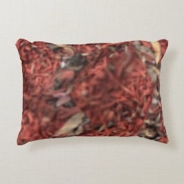 Der rote Bush Dekokissen