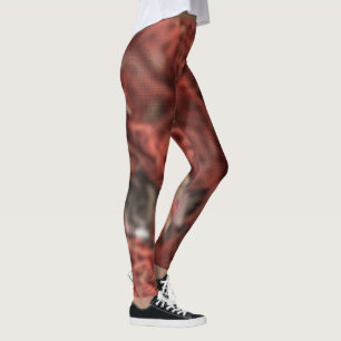 Der rote Bush Leggings