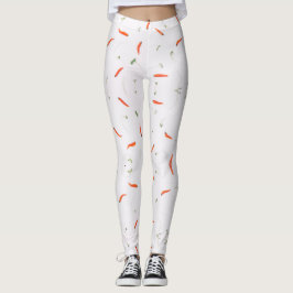 DER ROTE CHILI. ES IST HEISS! LEGGINGS