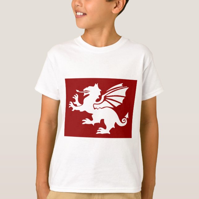 Der rote Drache T-Shirt (Vorderseite)