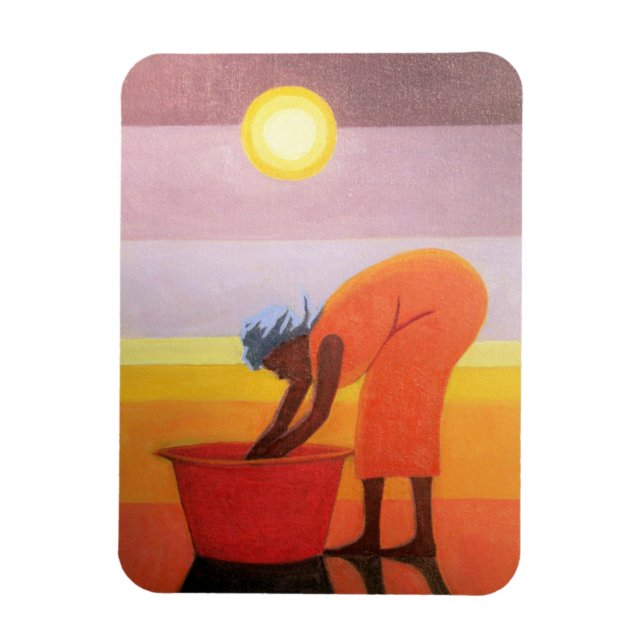 Der rote Eimer 2002 Magnet (Vertikal)