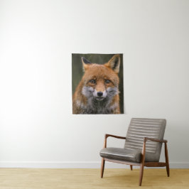 Der rote Fuchs Wandteppich