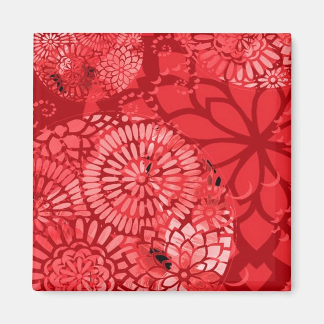 DER ROTE GARDEN MAGNET (Vorne)