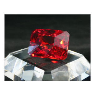 Der rote Jack Ruby Fotodruck