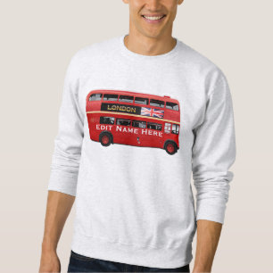 Der rote London-Bus Sweatshirt