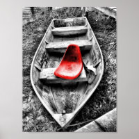 der rote Sitz
