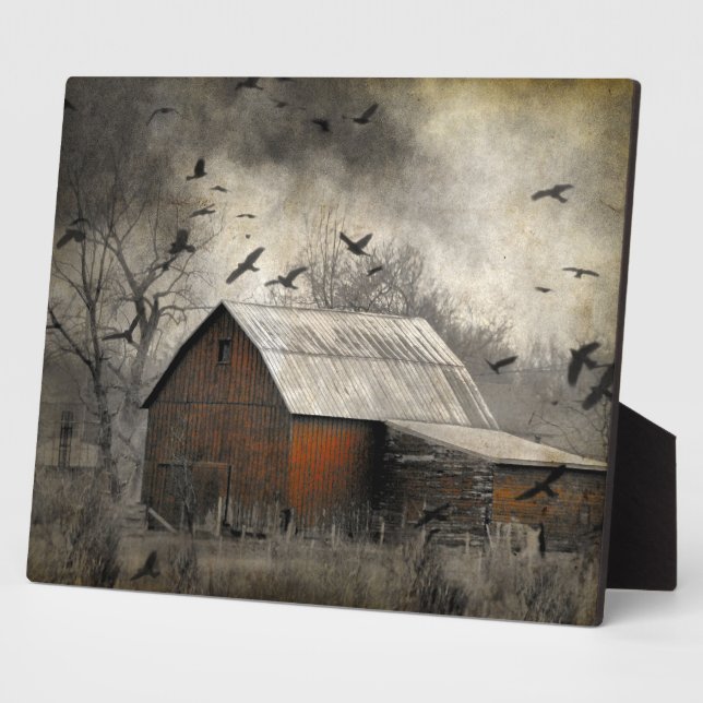 Der rote Stall Fotoplatte (Seite)