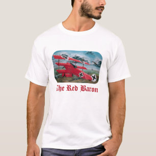 Der roten Fokker des Barons Triplane T-Shirt