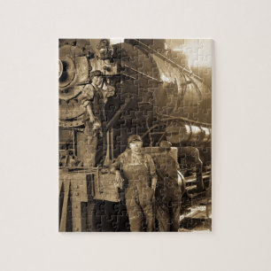 Der Roundhouse Rosies des Ersten Weltkrieges Puzzle