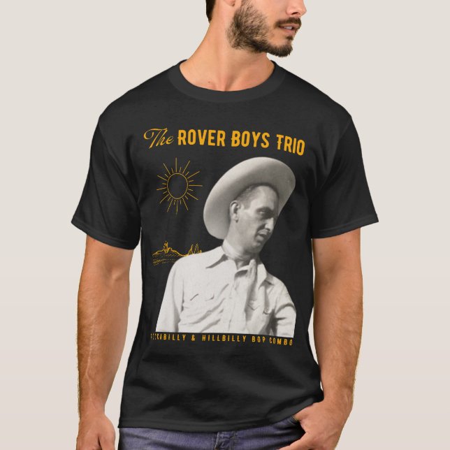 Der Rover Boys Trio Cowboy T - Shirt (Vorderseite)