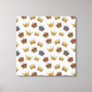 Der Royal Crowns Leinwanddruck