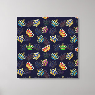 Der Royal Crowns Leinwanddruck