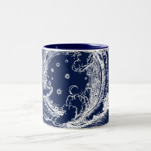 Der Rubaiyat der Schöpfung Omar Khayam Zweifarbige Tasse