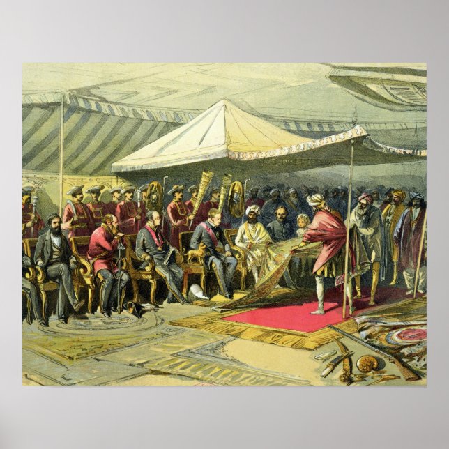 Der Rückbesuch der Vikeroy zum Maharadscha Poster (Vorne)