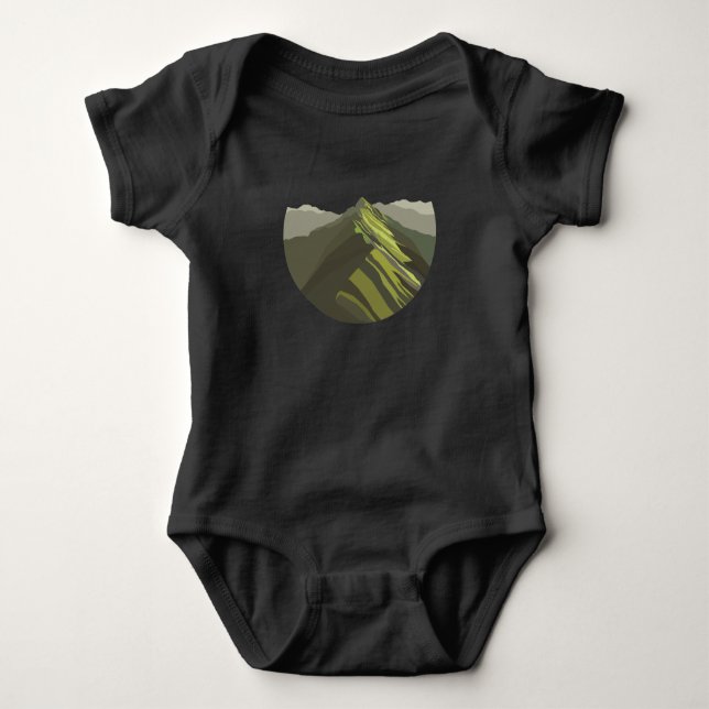 Der Rücken Baby Strampler (Vorderseite)