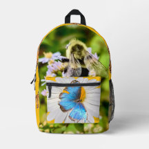 Der Rucksack der Bestäuber der Natur.