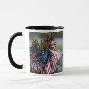 Der Rucksack eines Armeesoldaten Tasse