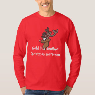 Der Rudolph-WeihnachtsT - Shirt der Männer