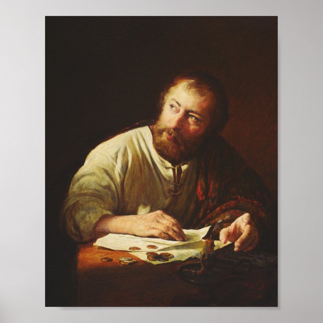 Der Ruf des Apostels Matthew Poster (Vorne)