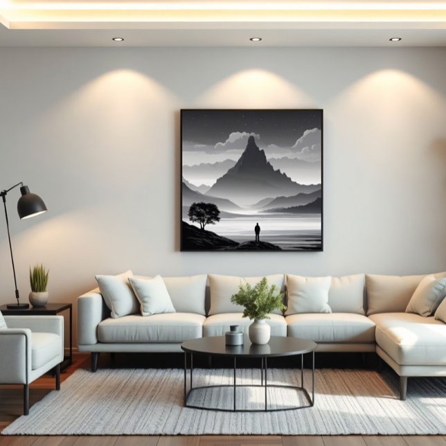 Der Ruf des Berges Leinwanddruck (Von Creator hochgeladen)