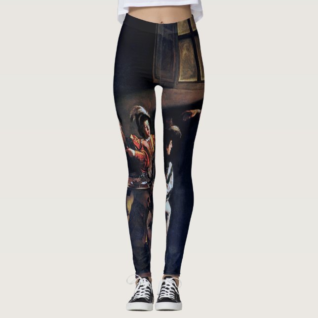 Der Ruf des heiligen Matthew, Caravaggio Leggings (Vorderseite)
