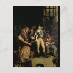 Der Ruf nach den letzten Opfern des Terrors Postkarte