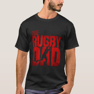 Der Rugby-Vater - Funny Vatertag Sportgeschenk T-Shirt