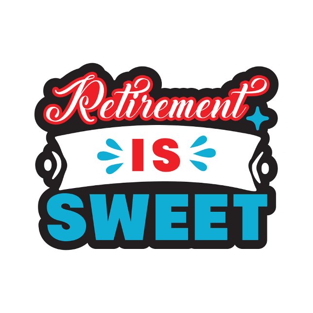 Der Ruhestand ist süß  Tri-Blend Shirt (Retirement is Sweet T-shirts!)