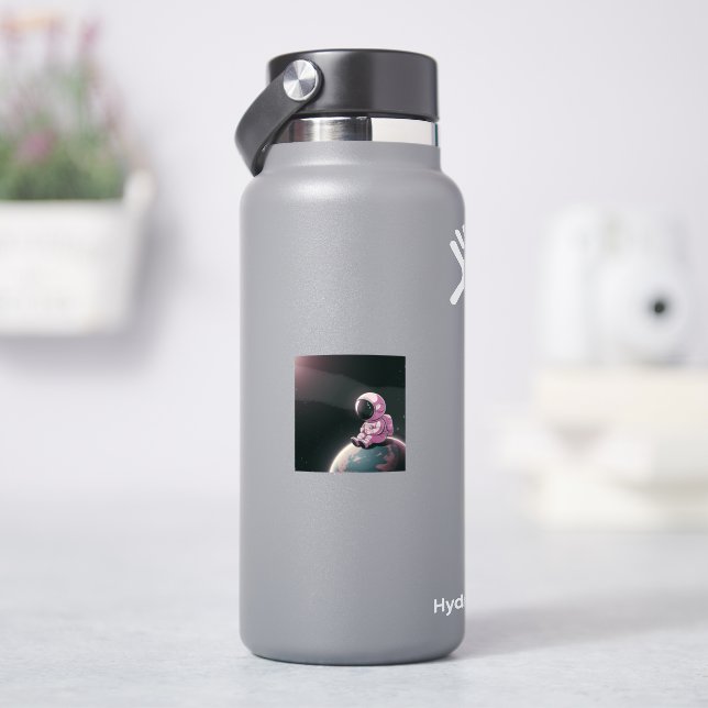 Der ruhige Explorer Aufkleber (HydroFlask)