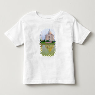Der ruhige friedliche Weltberühmte Taj Mahal bei Kleinkind T-shirt