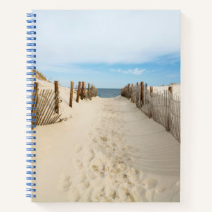 Der ruhige Strand Notizbuch
