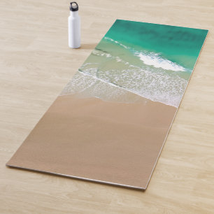 Der ruhige Strand Yogamatte