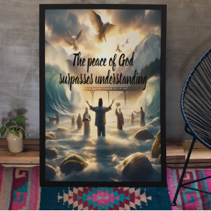 Der ruhige Tanz von Aqua Poster