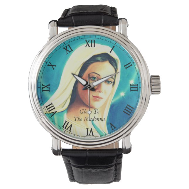 Der Ruhm der Madonna Armbanduhr (Vorderseite)