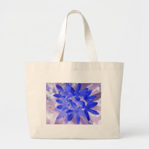 Der Ruhm der schneebedeckenden Blue Jumbo Tote Tas Stoffbeutel