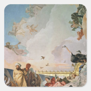 Der Ruhm Spaniens III Quadratischer Aufkleber