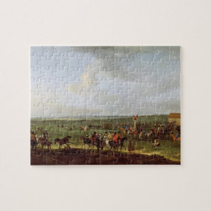 Der runde Kurs in Newmarket, bereitend für das K Puzzle