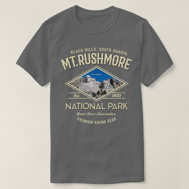 Der Rushmore Nationalpark 2 Classic T-Shirt (Design vorne)