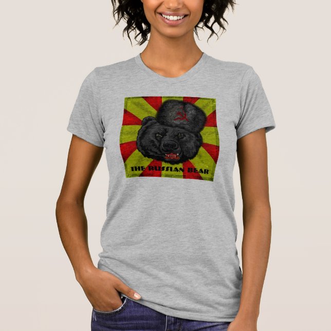 DER RUSSISCHE BÄR T-Shirt (Vorderseite)