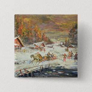 Der russische Winter, 1900-10 Button