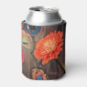 Der rustikale Zinnia kann cooler Dosenkühler