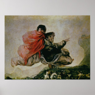 Der Sabbat der Hexen, c.1819-23 Poster