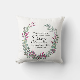 Der Sabemos, den Aman in Dios Throw Pillow Kissen