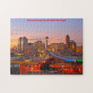 Der Saddle Dome Calgary. Puzzle