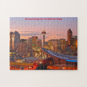 Der Saddle Dome Calgary. Puzzle