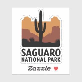Der Saguaro Cactus Aufkleber